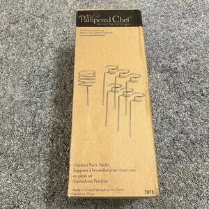 Pampered Chef Outdoor Party Sticks NIB